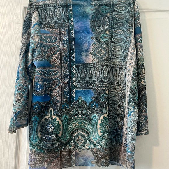 Chicos gorgeous multi blues stop Large - Picture 2 of 7